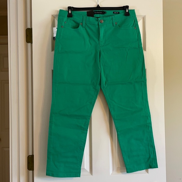 Calvin Klein Jeans Denim - Calvin Klein 14 green stretchy jeans